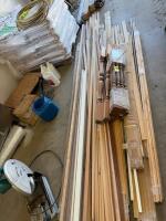 Assortment of wood trim