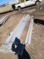 Quantity of siding starter track and corners