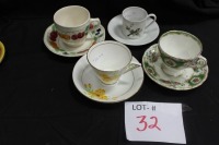 misc. Cups & saucers, plates