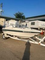 1999 Larson SEI 174 easy load trailer