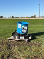 Grain guard grain bin heater