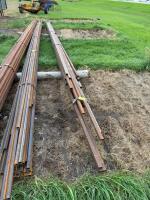 Assorted lengths square tubing