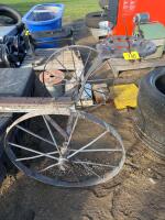 Steel wheel cart