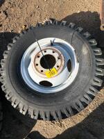 7.50-16 tire and rim