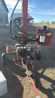 Wood splitter w/6.5hp gas motor