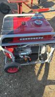 Power 12,000 watt gas generator w/35 hrs
