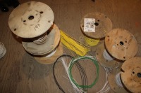 Quantity of part rolls of tracer wire