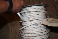 Part roll of 14/3 wire