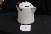 enamel ware tea pot - mint condition