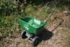 Large walk behind fertilizer spreader