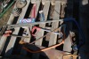 Drill bits, Shop hangers, Wood clamps, saws
