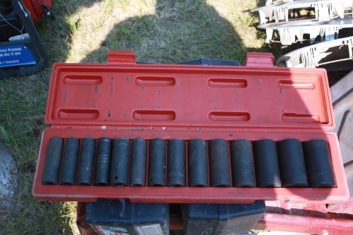 Deep impact metric sockets (11 mm - 32 mm)