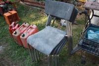 4 - stacking chairs