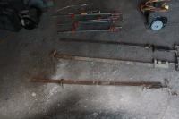 Assortment of wood clamps