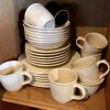 6 place setting of stoneware dishes