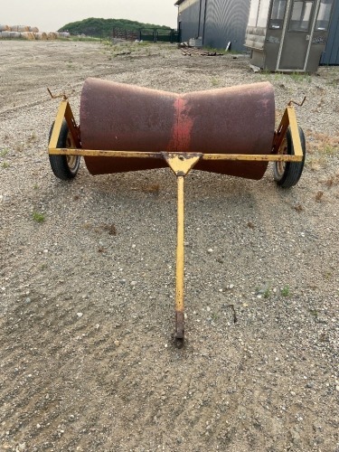 6' Metal swath roller