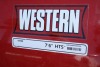 Fort Gary Industries HTS Western Ultra Finish 7' 6" truck mount blade (Like New) - 5