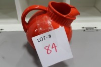 orange jug