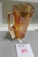 carnival glass jug