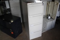 4 drawer file cabinet 18" wide x 28" deep x 48" high