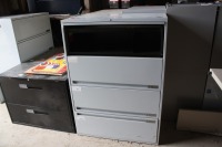 4 drawer adjustable file cabinet 36" wide x 18" deep x 51" high