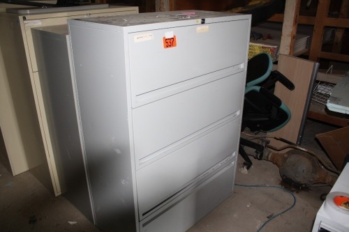 4 drawer file cabinet 36" wide x 18" deep x 51" high