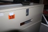 4 drawer file cabinet 36" wide x 18" deep x 52" high w/ padlock locking - 2