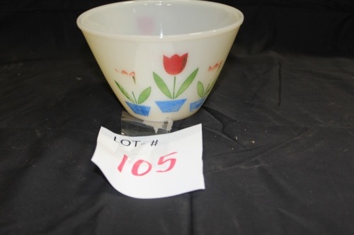 fire king tulip bowl