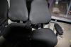 3 adjustable computer chairs (handles need repair) Bid is per chair - must take 3 chairs - 2
