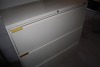 3 drawer file cabinet 42" wide x 18" deep x 43" high