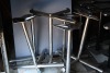 Lunch room table w/ chrome legs 36" wide x 96" long x 30" high - 2