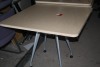 4 square tables 36" x 36" x 29" high Bid is per table - must take 4 tables - 2