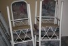 Kitchen table w/ 12" leaf + 6 chairs 48" long x 42" wide - 2