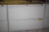 Global 2 drawer filing cabinet 36" wide x 18" deep x 27" high