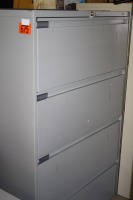 Global 4 drawer file cabinet 36" wide x 18" deep x 54" high