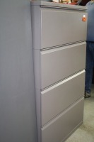 4 drawer file cabinet 36" wide x 20" deep x 55" high