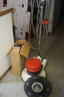 Minuteman 2 speed commercial floor polisher w/ attachments