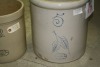 redwing 5 gal. Crock & medalta 2 gal. Crock - 2
