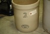 redwing 5 gal. Crock & medalta 2 gal. Crock - 3