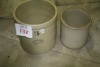 medalta 3 gal. Crock & unmarked 1 gal. Crock - 2