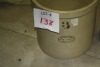 medalta 3 gal. Crock & unmarked 1 gal. Crock - 3