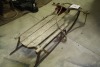 sleigh w/steel runners - 2