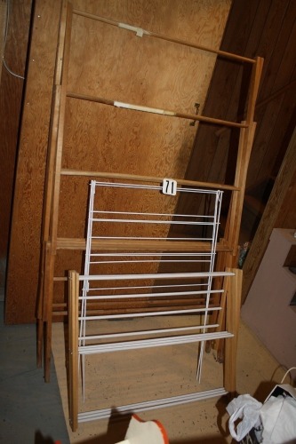 3 - cloths racks