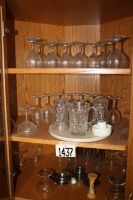 Wine glasses, Misc. Galsses, Crystal dishes