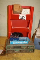 Thread lock, Tape, Jet Nozzels, Storage container