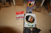 Metal detector, Fitness ball, Trays & dishes