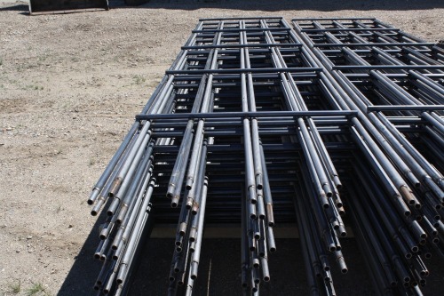10 - 20' x 48" 5 bar continuous fencing panels (bid price is per panel - must take 10)