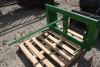 Bale spear for JD 740 loader