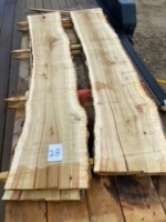 2 - Maple Slabs 7' x 18" x 2" (not dry)