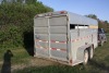2000 16' Duncan 5th wheel stock trailer - 9